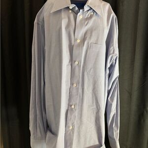Men's Blue Dress Shirt